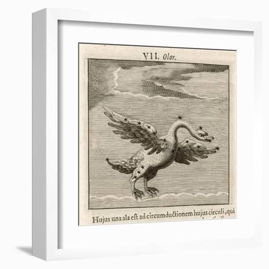 Olor the Swan-Gaius Julius Hyginus-Framed Art Print