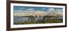 Olorotitan Duckbilled Dinosaurs Grazing-null-Framed Art Print