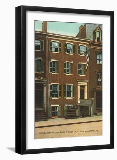 Olroyd Lincoln Museum-null-Framed Art Print