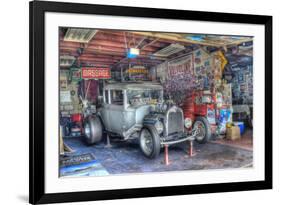 Olsens Garage-Robert Kaler-Framed Photographic Print