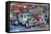 Olsens Garage-Robert Kaler-Framed Stretched Canvas