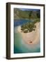 Oludeniz, Aerial, Fethiye, Turkey-Ali Kabas-Framed Photographic Print