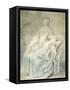 Olympe De Gouges (1748-1793), French Playwright and Political Activist Guillotined in 1793-null-Framed Stretched Canvas