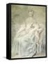 Olympe De Gouges (1748-1793), French Playwright and Political Activist Guillotined in 1793-null-Framed Stretched Canvas