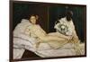 Olympia, 1863-1865-Edouard Manet-Framed Giclee Print