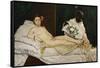 Olympia, 1863-1865-Edouard Manet-Framed Stretched Canvas