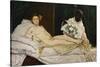 Olympia, 1863-1865-Edouard Manet-Stretched Canvas