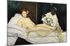 Olympia, 1863-Edouard Manet-Mounted Giclee Print