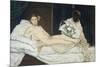 Olympia, 1863-Edouard Manet-Mounted Art Print