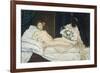 Olympia, 1863-Edouard Manet-Framed Premium Giclee Print