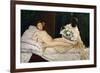 Olympia, 1863-Edouard Manet-Framed Giclee Print