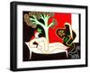 Olympia (After Manet), 2012-Cristina Rodriguez-Framed Giclee Print