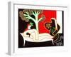 Olympia (After Manet), 2012-Cristina Rodriguez-Framed Giclee Print