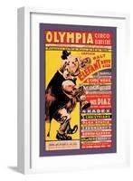 Olympia Circo Ecuestre-null-Framed Art Print