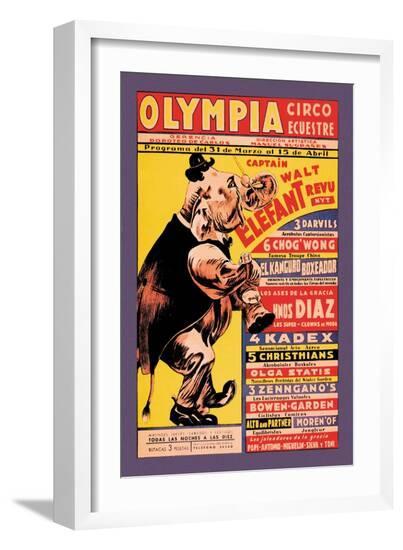 Olympia Circo Ecuestre--Framed Art Print
