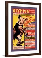 Olympia Circo Ecuestre-null-Framed Art Print