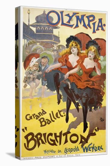 Olympia - Grand Ballet: "Brighton" Poster Advertisement-null-Stretched Canvas