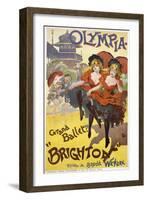 Olympia - Grand Ballet: "Brighton" Poster Advertisement-null-Framed Giclee Print