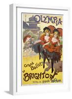 Olympia - Grand Ballet: "Brighton" Poster Advertisement-null-Framed Giclee Print