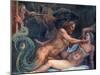 Olympia is Seduced by Jupiter, Whose Thunderbolt is Seized by an Eagle-Giulio Romano-Mounted Giclee Print