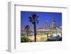 Olympia marina in Barcelona, Catalonia, Spain-null-Framed Art Print