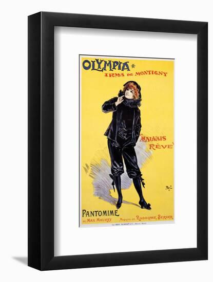 Olympia, Mauvais Reve-PAL (Jean de Paleologue)-Framed Art Print