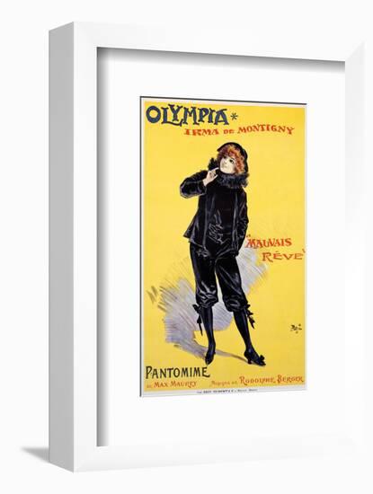 Olympia, Mauvais Reve-PAL (Jean de Paleologue)-Framed Art Print