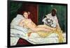 Olympia No.1-Edouard Manet-Framed Art Print