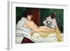 Olympia No.1-Edouard Manet-Framed Art Print