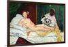 Olympia No.1-Edouard Manet-Framed Art Print