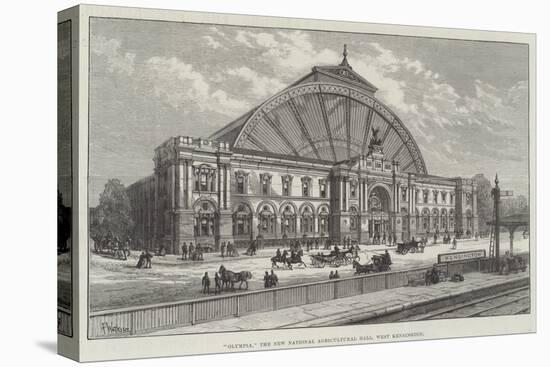 Olympia, the New National Agricultural Hall, West Kensington-Frank Watkins-Stretched Canvas