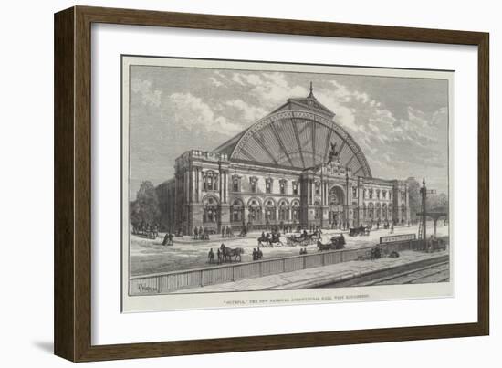 Olympia, the New National Agricultural Hall, West Kensington-Frank Watkins-Framed Giclee Print