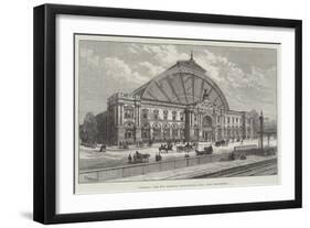 Olympia, the New National Agricultural Hall, West Kensington-Frank Watkins-Framed Giclee Print