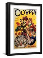 Olympia, The Shop Girl Operette-Louis Galice-Framed Art Print