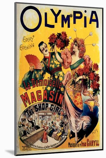 Olympia, The Shop Girl Operette-Louis Galice-Mounted Art Print