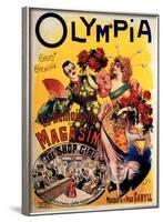 Olympia, The Shop Girl Operette-null-Framed Art Print