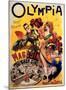 Olympia, The Shop Girl Operette-null-Mounted Art Print