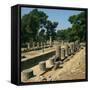 Olympia, UNESCO World Heritage Site, Greece, Europe-Robert Harding-Framed Stretched Canvas