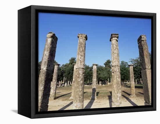 Olympia, Unesco World Heritage Site, Greece-Oliviero Olivieri-Framed Stretched Canvas