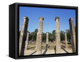 Olympia, Unesco World Heritage Site, Greece-Oliviero Olivieri-Framed Stretched Canvas