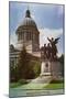 Olympia, Washington, Close-Up View of the New State Capitol Building-Lantern Press-Mounted Art Print