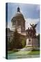 Olympia, Washington, Close-Up View of the New State Capitol Building-Lantern Press-Stretched Canvas