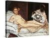 Olympia-Edouard Manet-Stretched Canvas