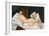 Olympia-Edouard Manet-Framed Art Print