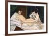 Olympia-Edouard Manet-Framed Art Print