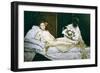 Olympia-Edouard Manet-Framed Art Print