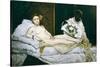 Olympia-Edouard Manet-Stretched Canvas