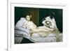 Olympia-Edouard Manet-Framed Premium Giclee Print