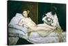 Olympia-Edouard Manet-Stretched Canvas