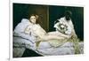 Olympia-Edouard Manet-Framed Art Print